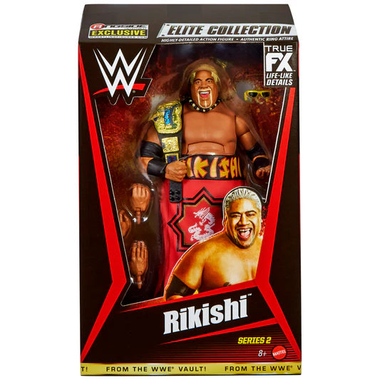 WWE Elite Collection From The Vault Ringside Exclusive Rikishi