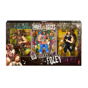 WWE Elite Collection 3 Faces of Foley 3-Pack Ringside Exclusive