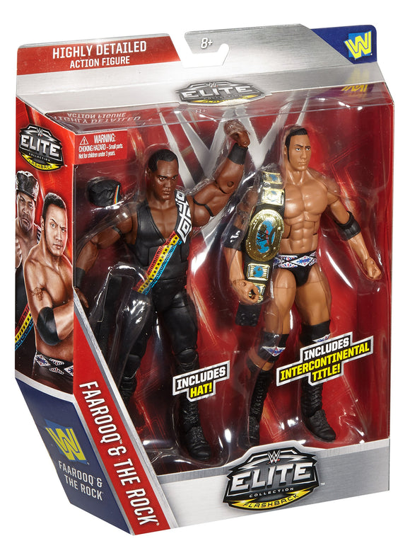 WWE Elite The Nation of Domination The Rock & Faarooq