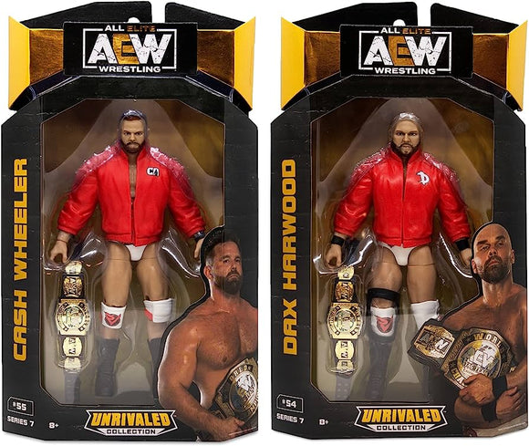 AEW Unrivaled Series 7 Cash Wheeler and Dax Hardwood FTR (Package Deal)