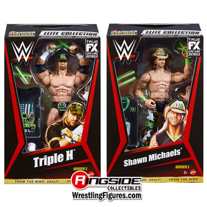WWE Elite Collection From The Vault Ringside Exclusive DX Triple H & Shawn Michaels