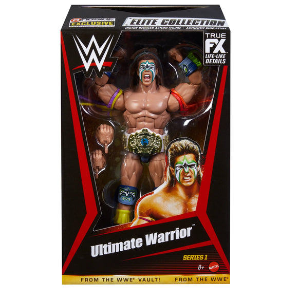 WWE Elite Collection From The Vault Ringside Exclusive Ultimate Warrior