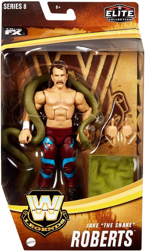 WWE Legends Series Elite Collection Jake the Snake Roberts *DAMAGED BOX*