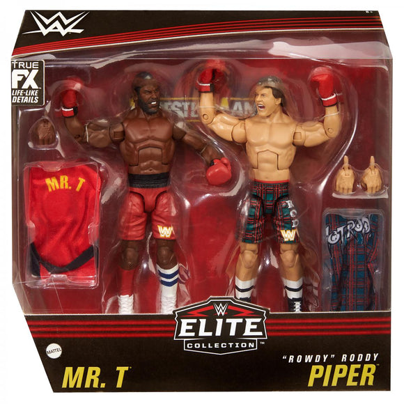 WWE Elite 2 pack Mr. T vs Rowdy Piper